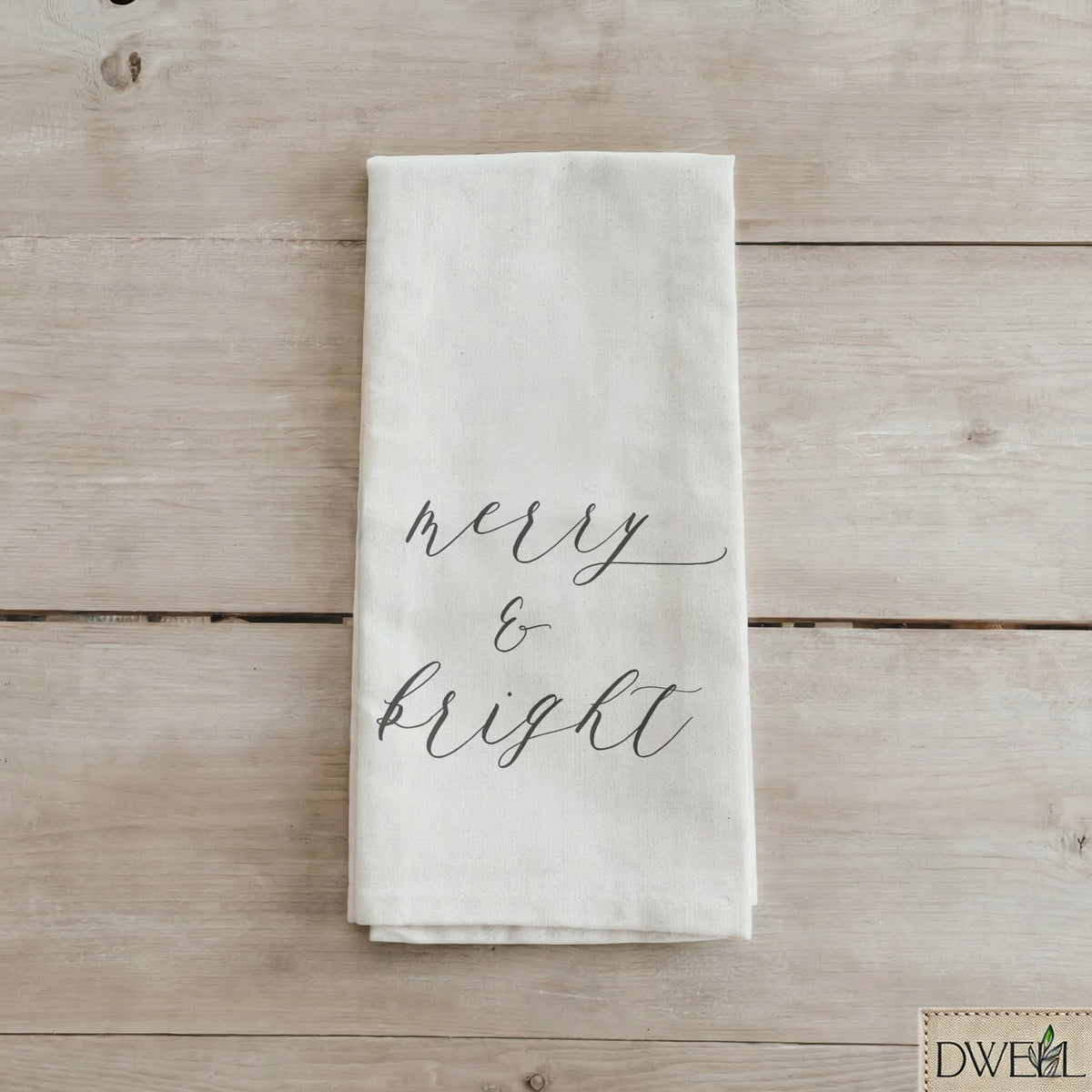 Tea Towel - Merry & Bright