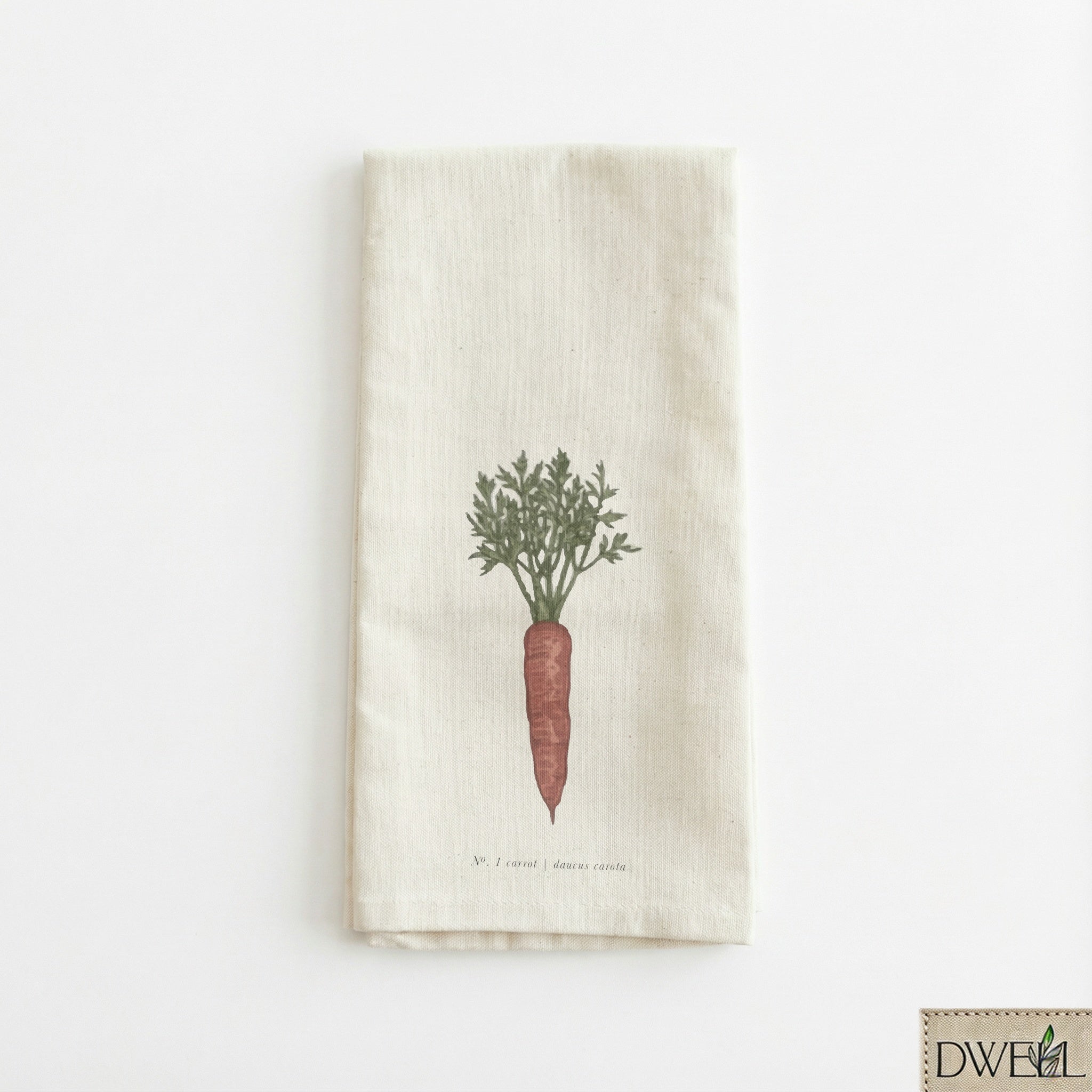 Tea Towel - Fruits + Veggies Color Tea Towel