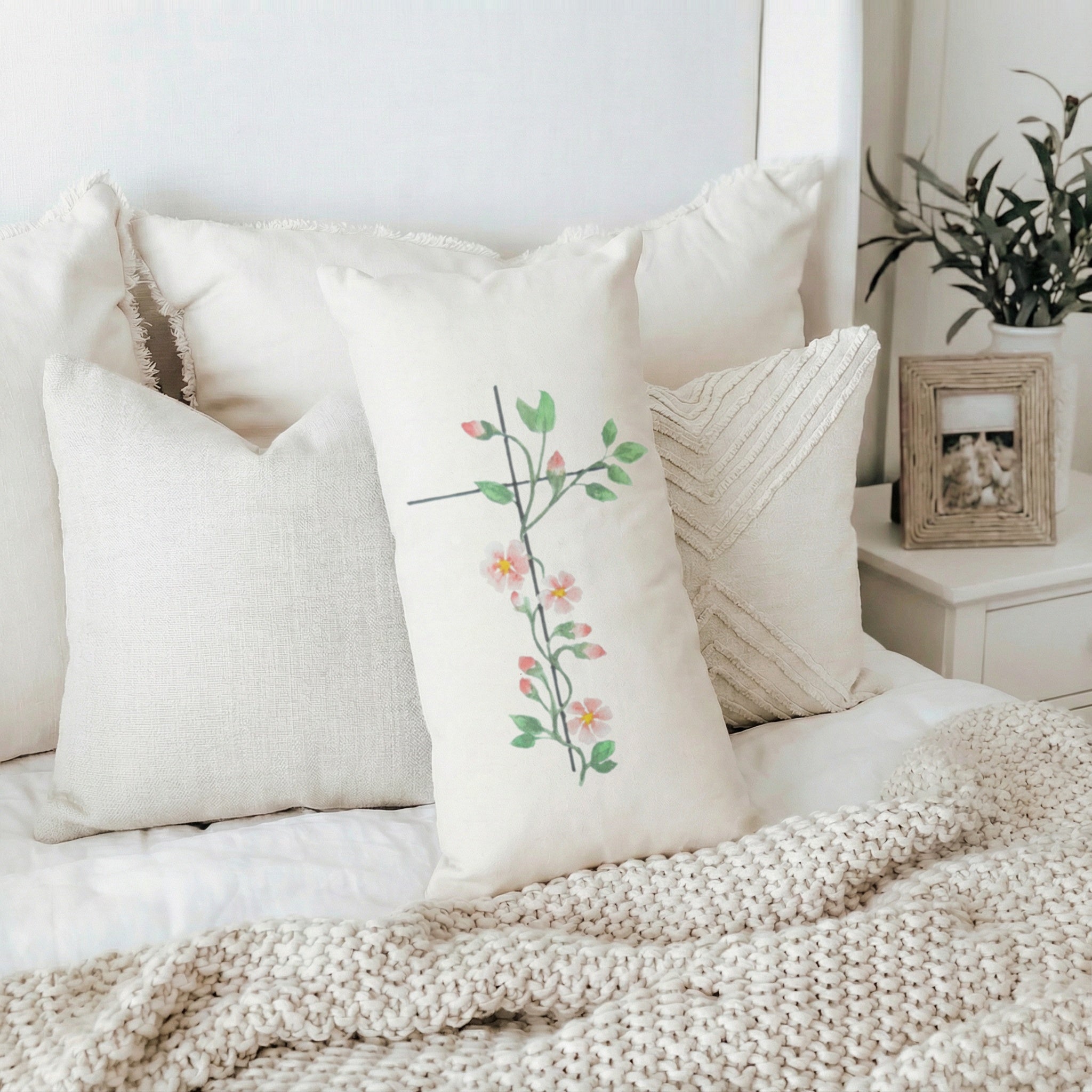 Lumbar Pillows - Spring Cross