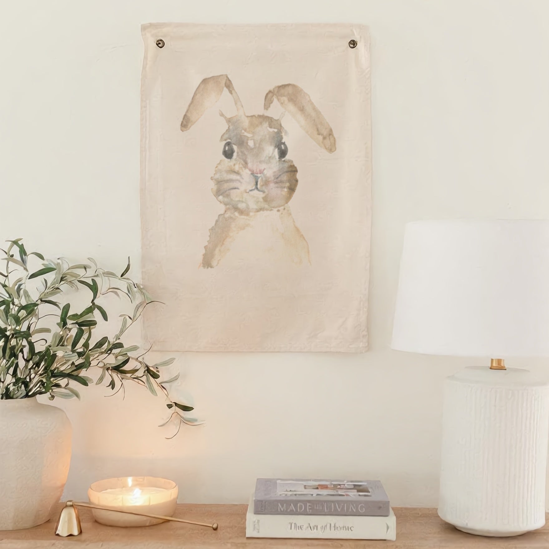 Wall Banners - Bunny Portrait