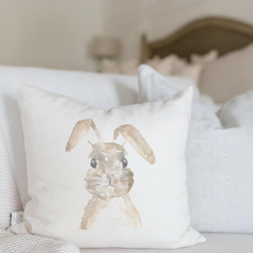 Throw Pillows - Bunny Portrait