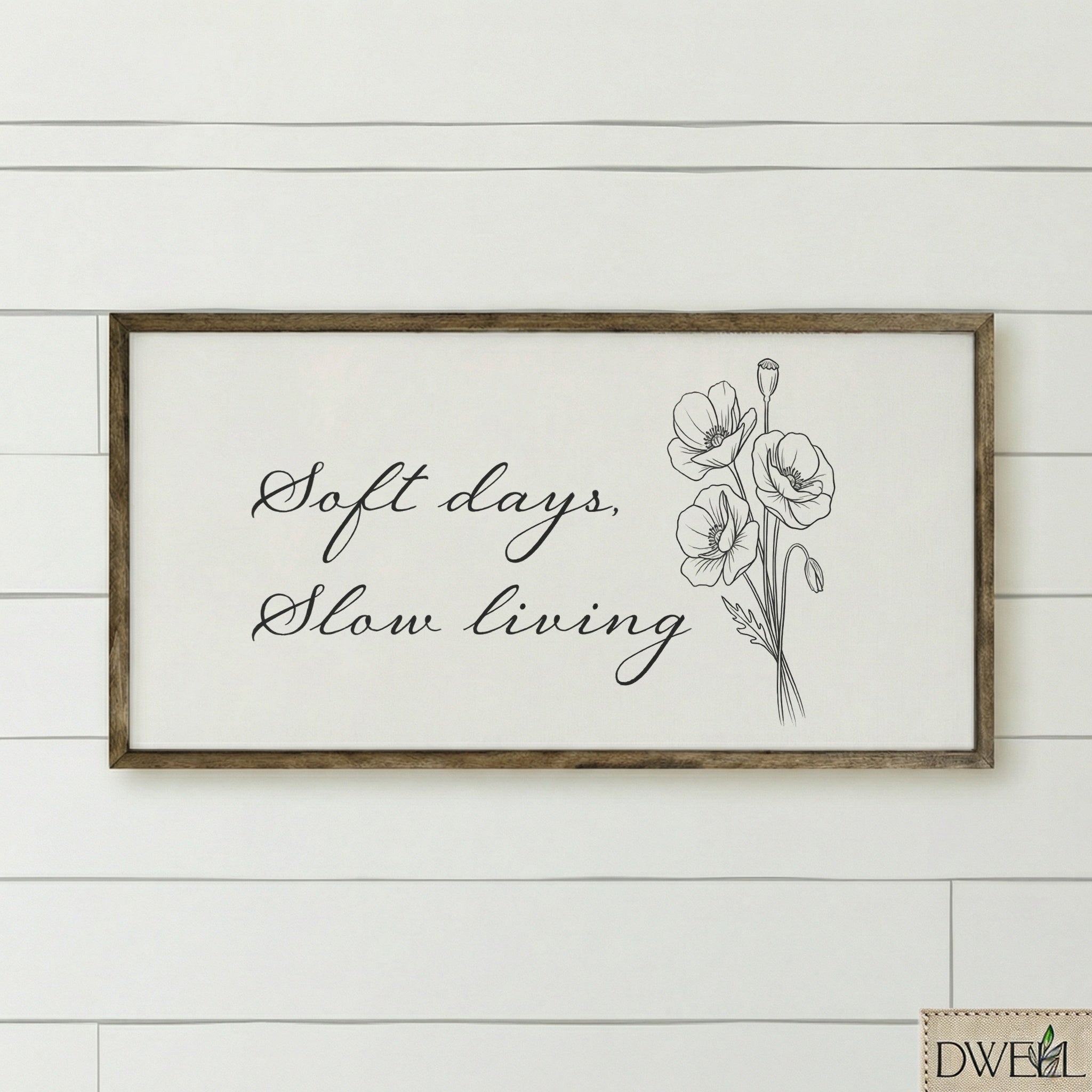 Wooden Frames - Soft days slow living