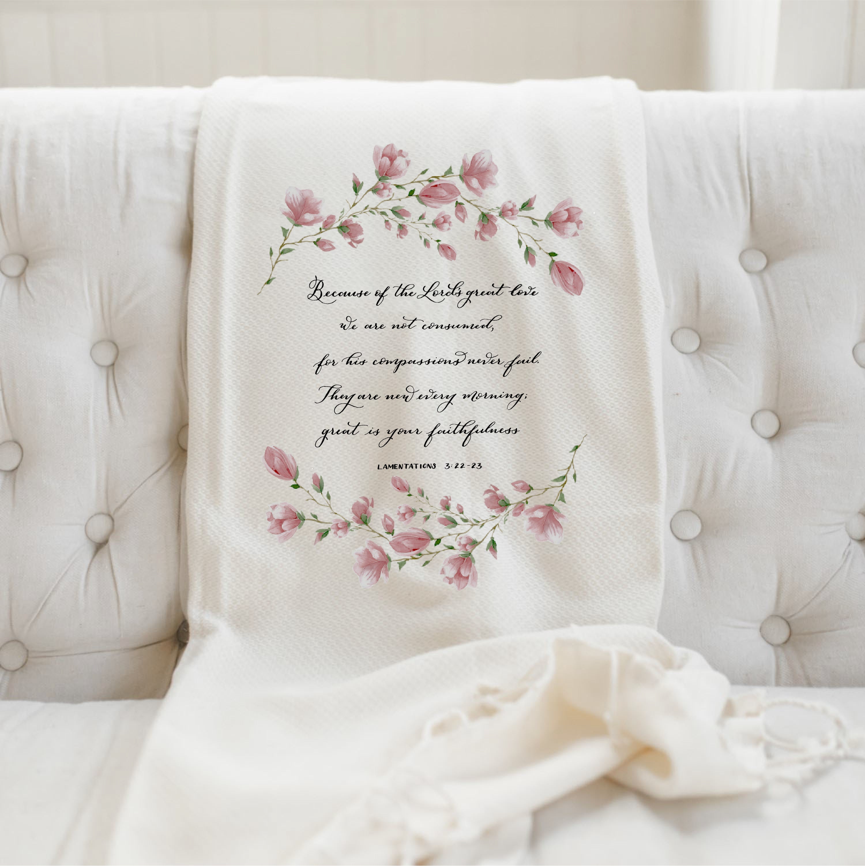 Throw Blankets - Lamentations 3