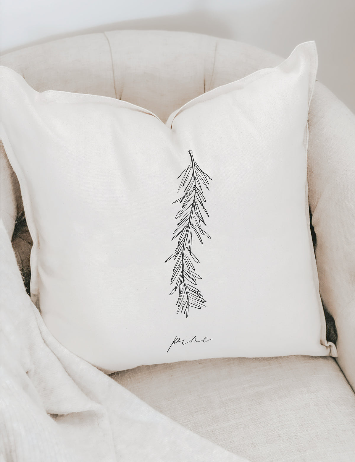 Throw Pillows - Pine Christmas