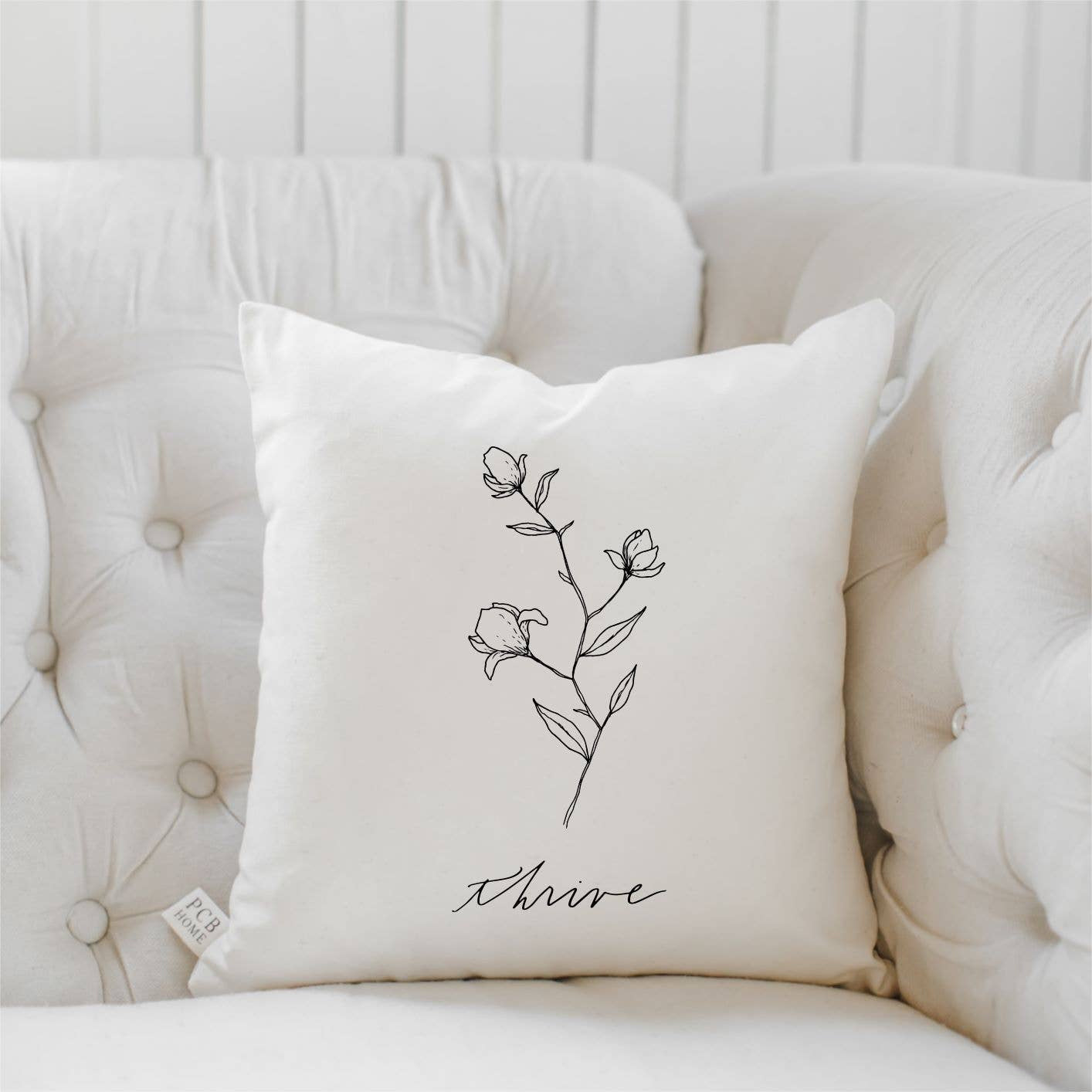 Throw Pillows - Thrive Wildflower