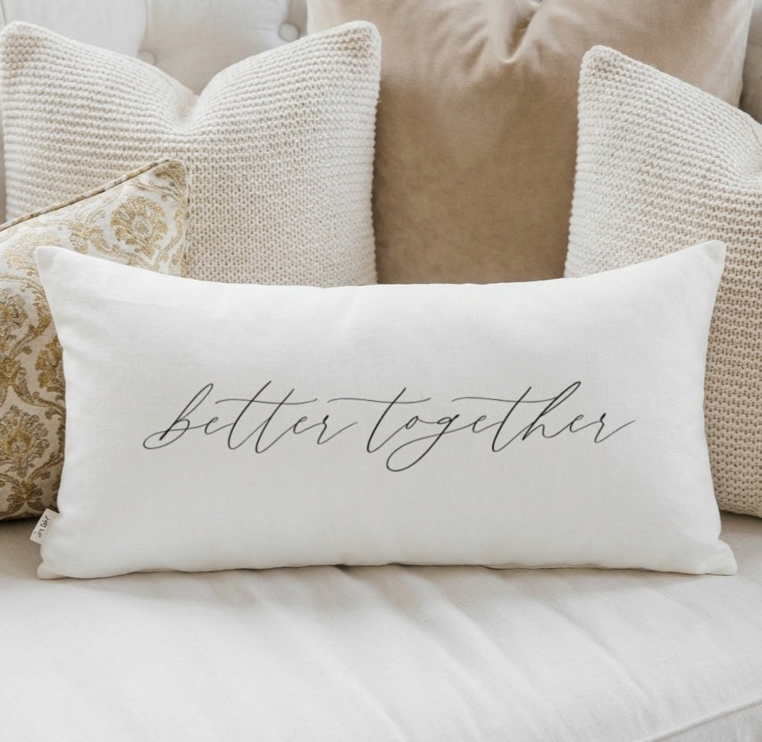 Lumbar Pillows - Better Together