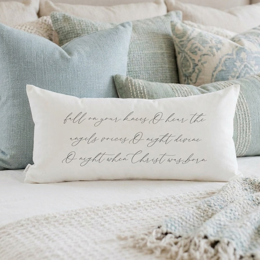 Lumbar Pillows - O Night Divine Hymn