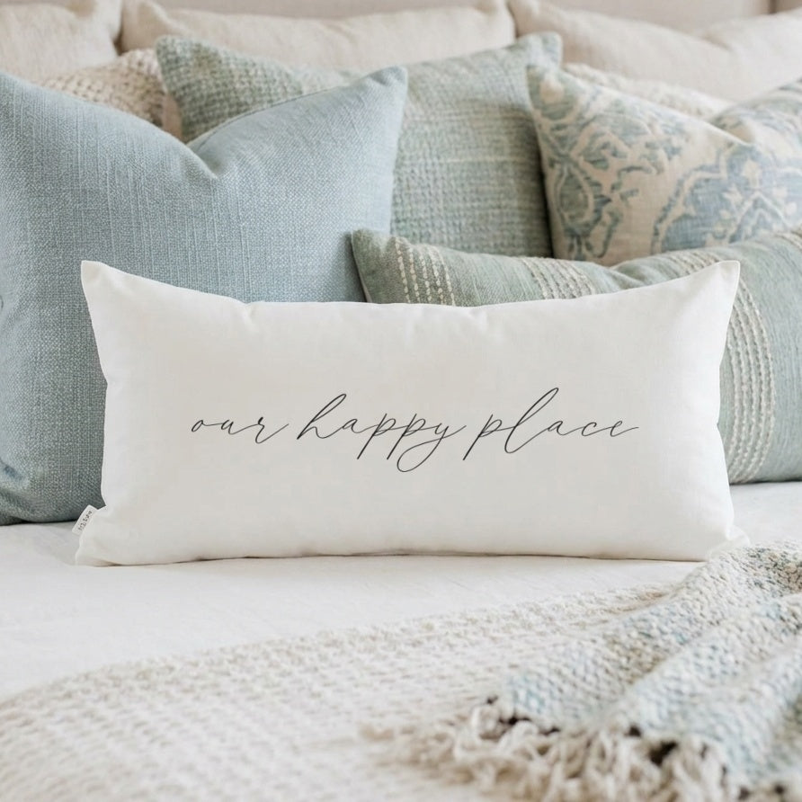 Lumbar Pillows - Our Happy Place