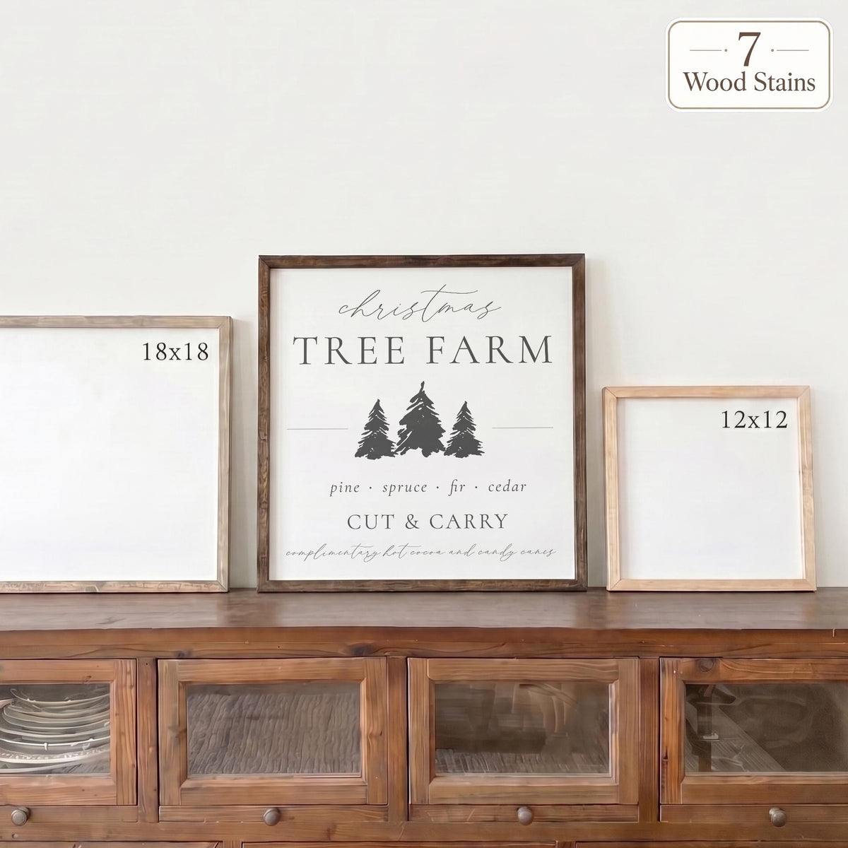 Wooden Frames - Tree Farm