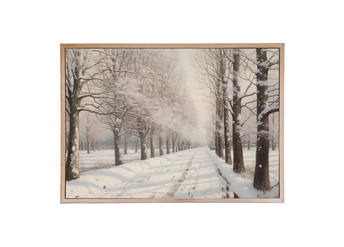 Wooden Frames - Winter Lane