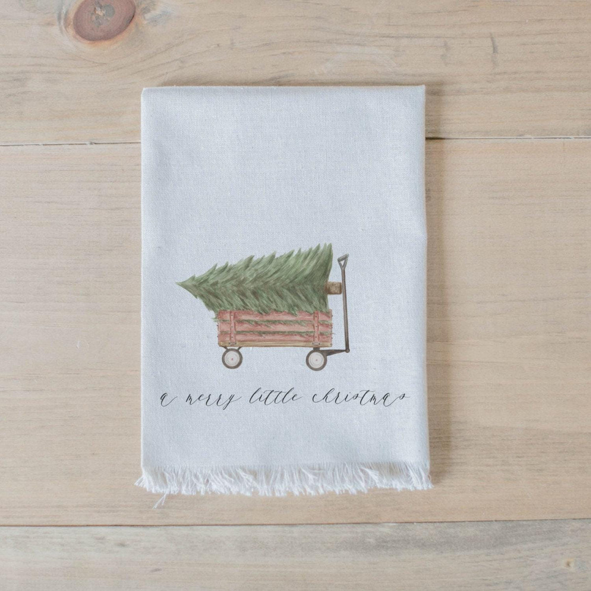 Napkins - A Merry Little Christmas Watercolor