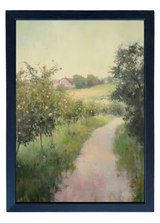 Blooming Lane Wood Framed Print