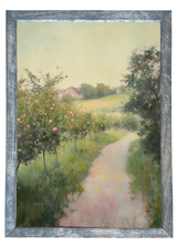 Blooming Lane Wood Framed Print