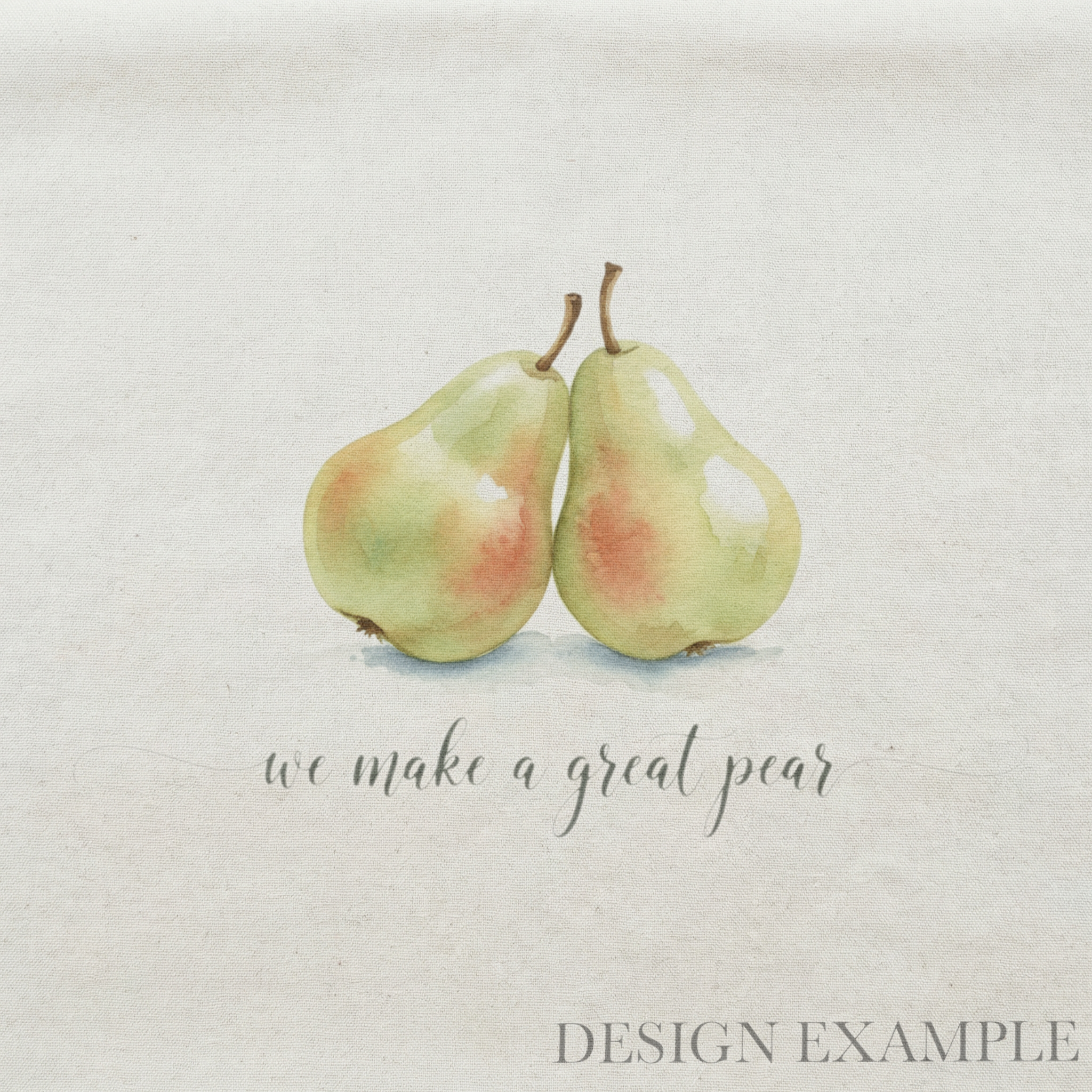 Tea Towel - A Great Pear