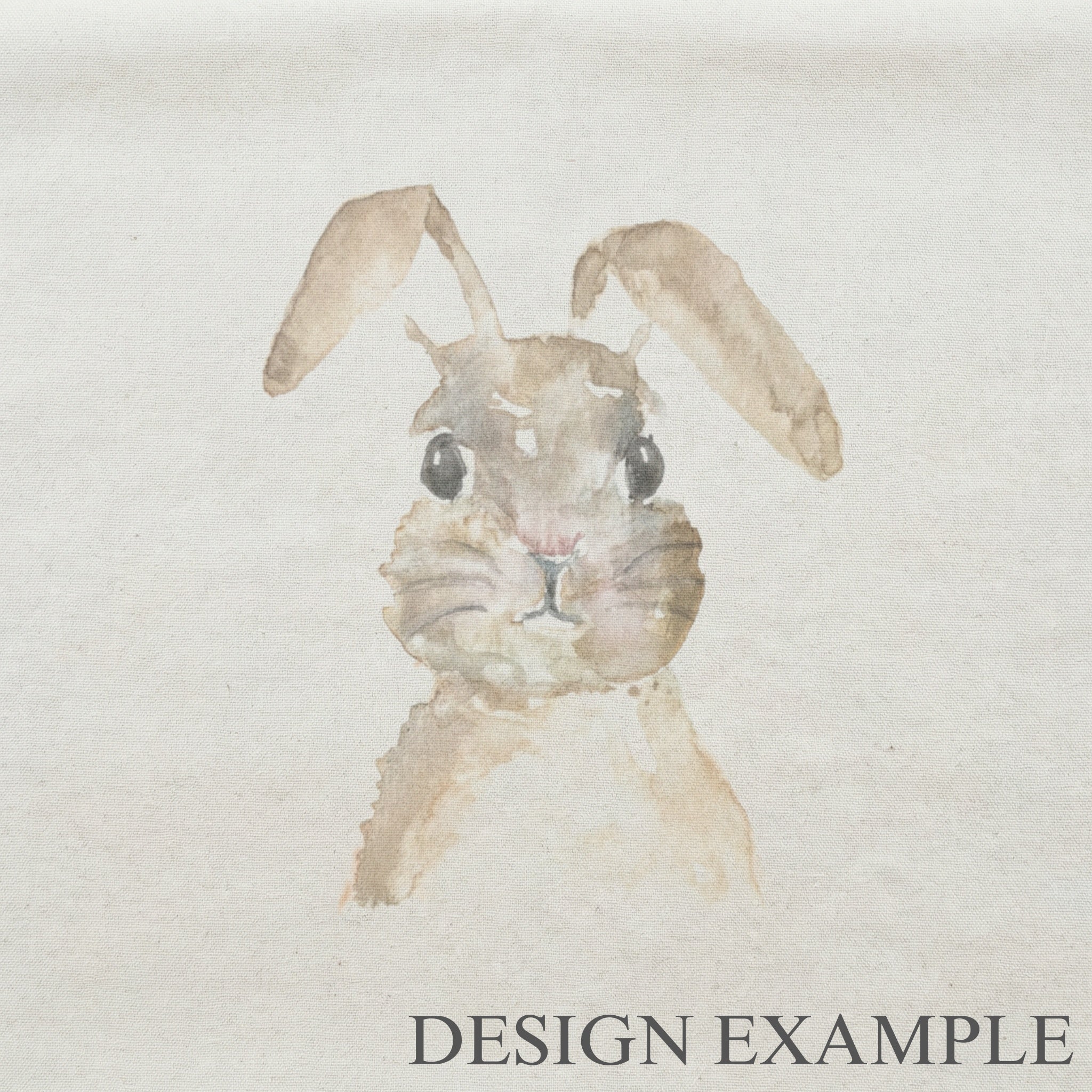 Tote Bags - Bunny Portrait