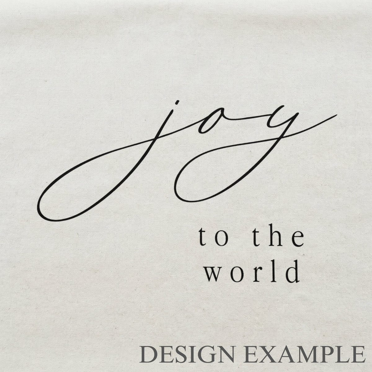 Throw Pillows - Joy To The World Christmas