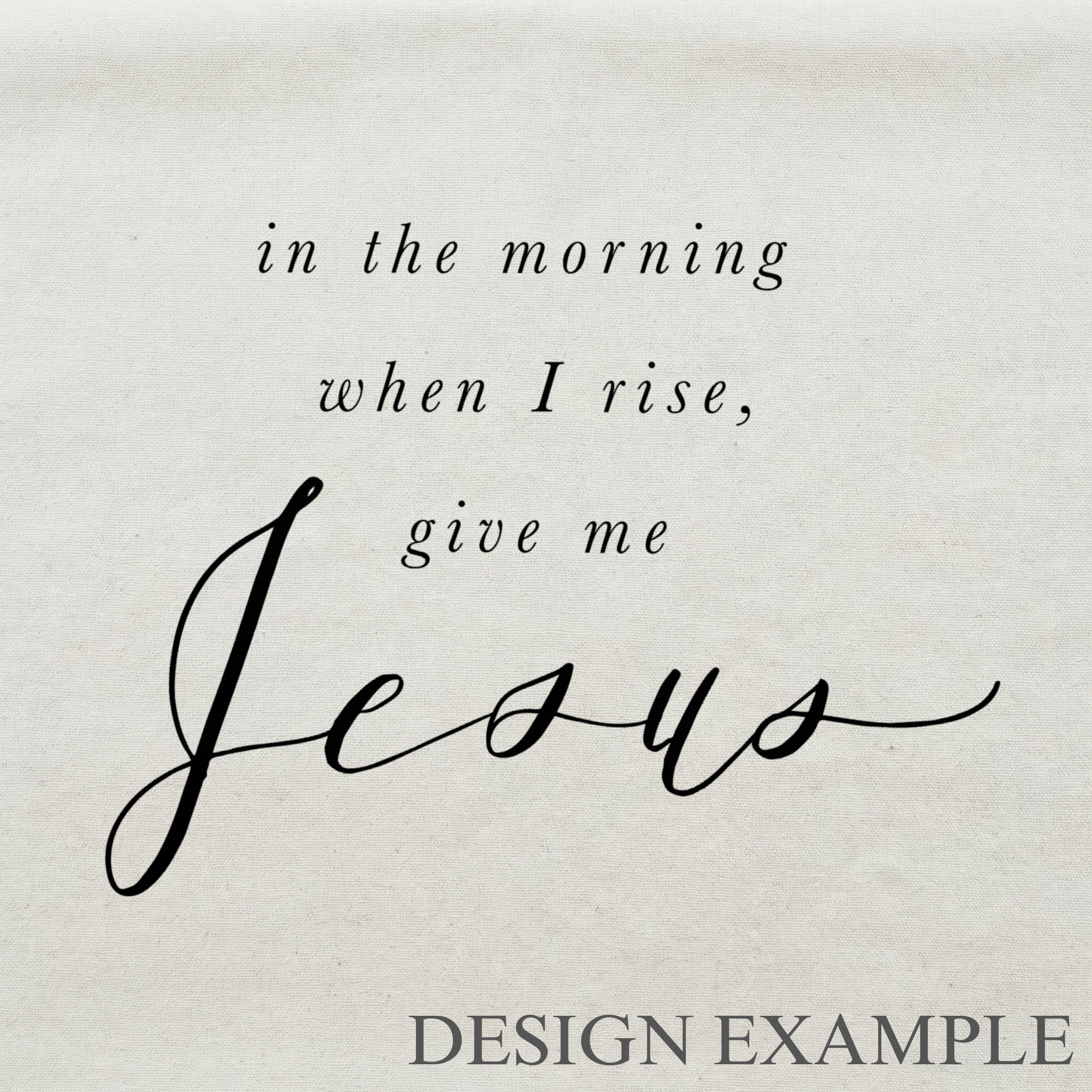 Throw Pillows - Give Me Jesus