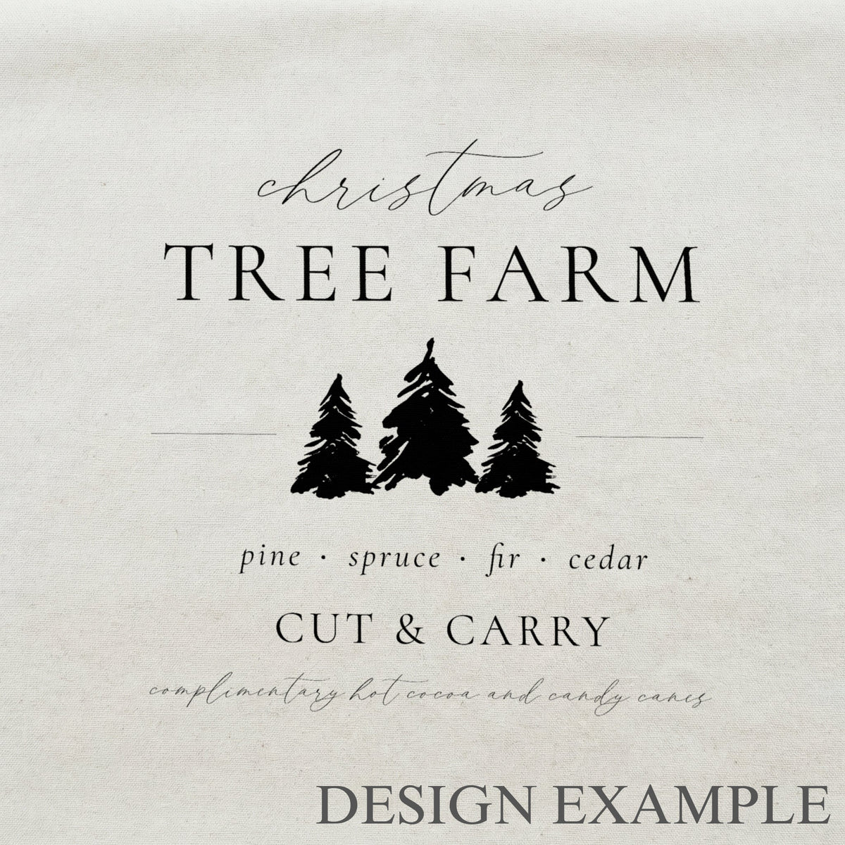 Throw Pillows - Tree Farm