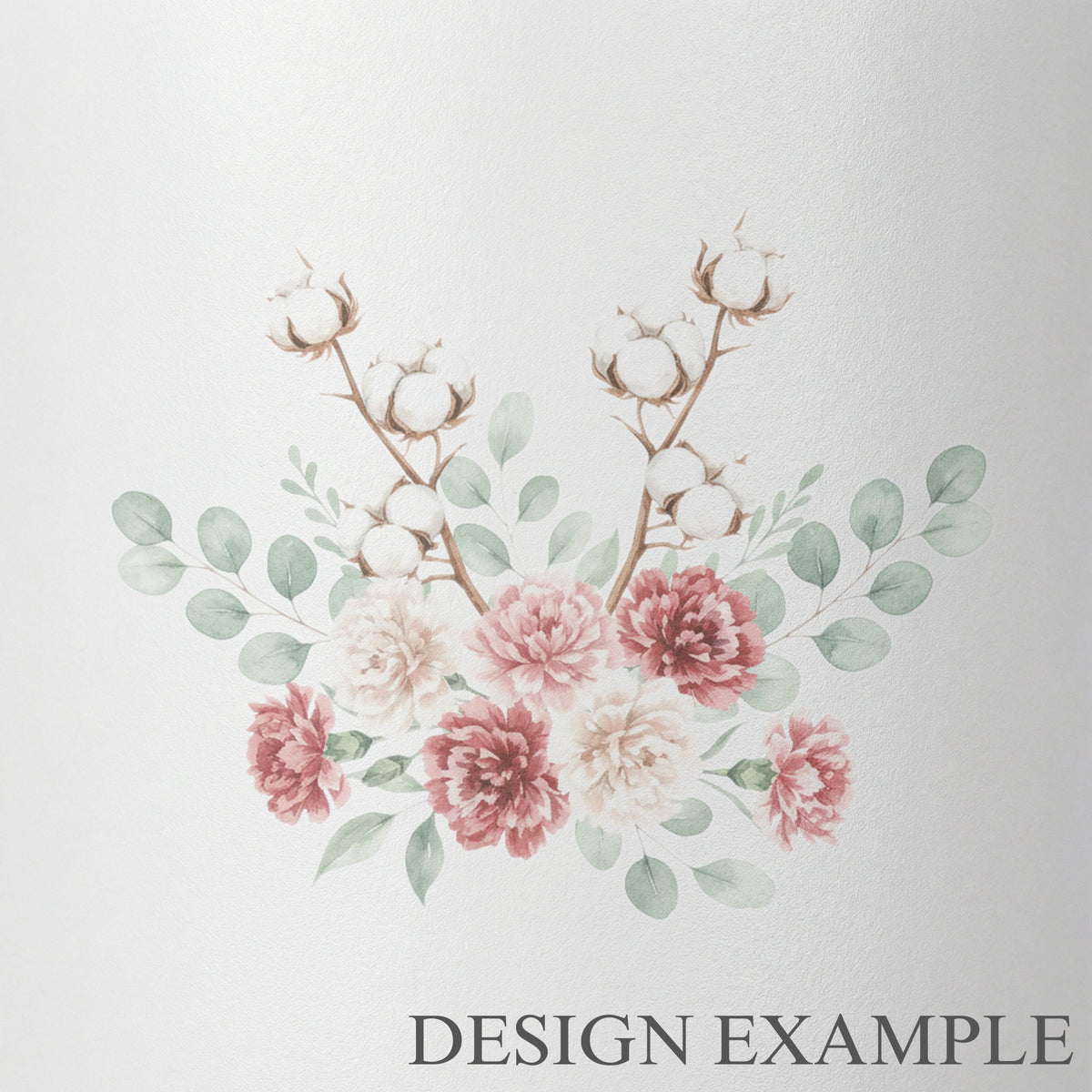 Travel Mugs - Spring Cotton Bouquet