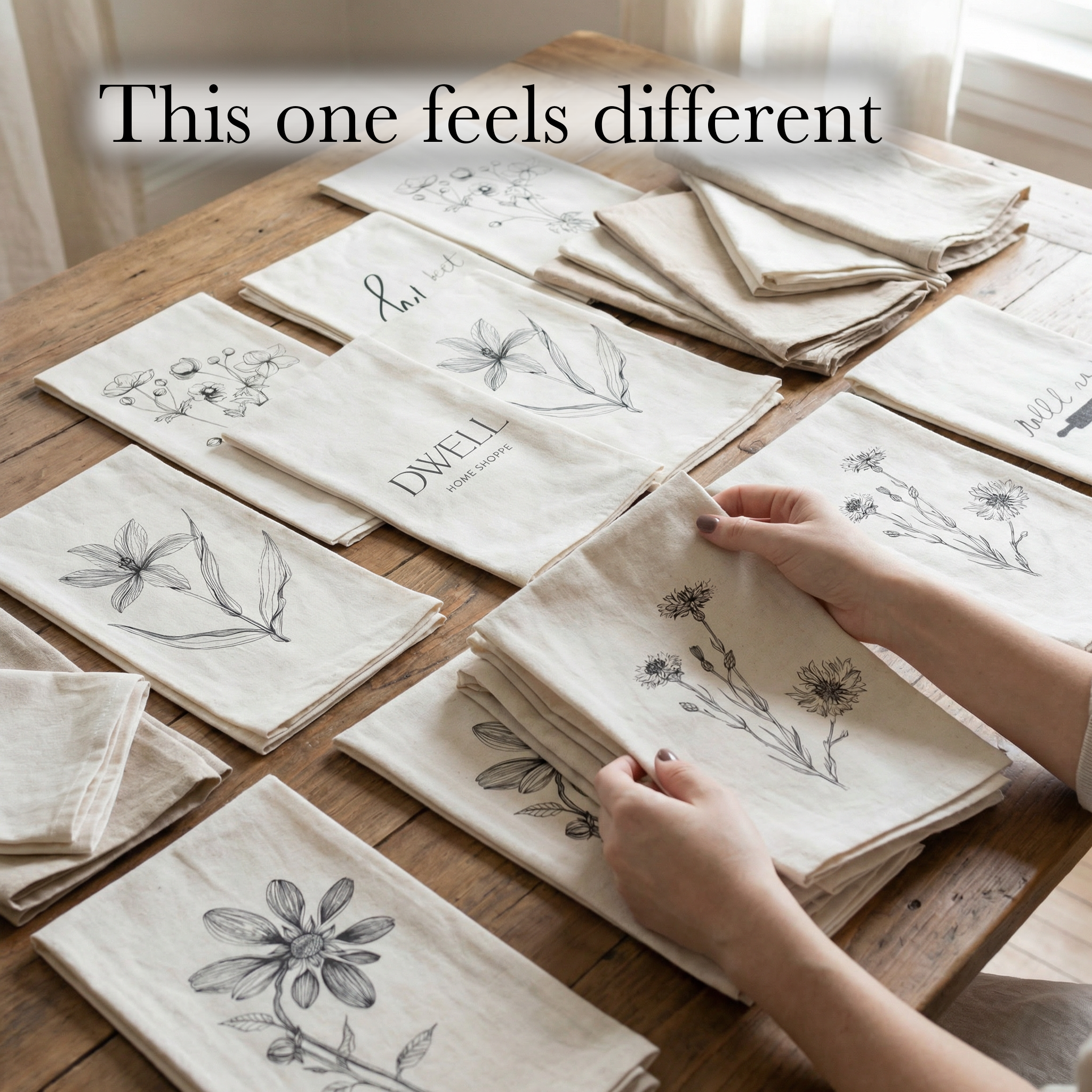 Tea Towel - Fruits + Veggies Color Tea Towel