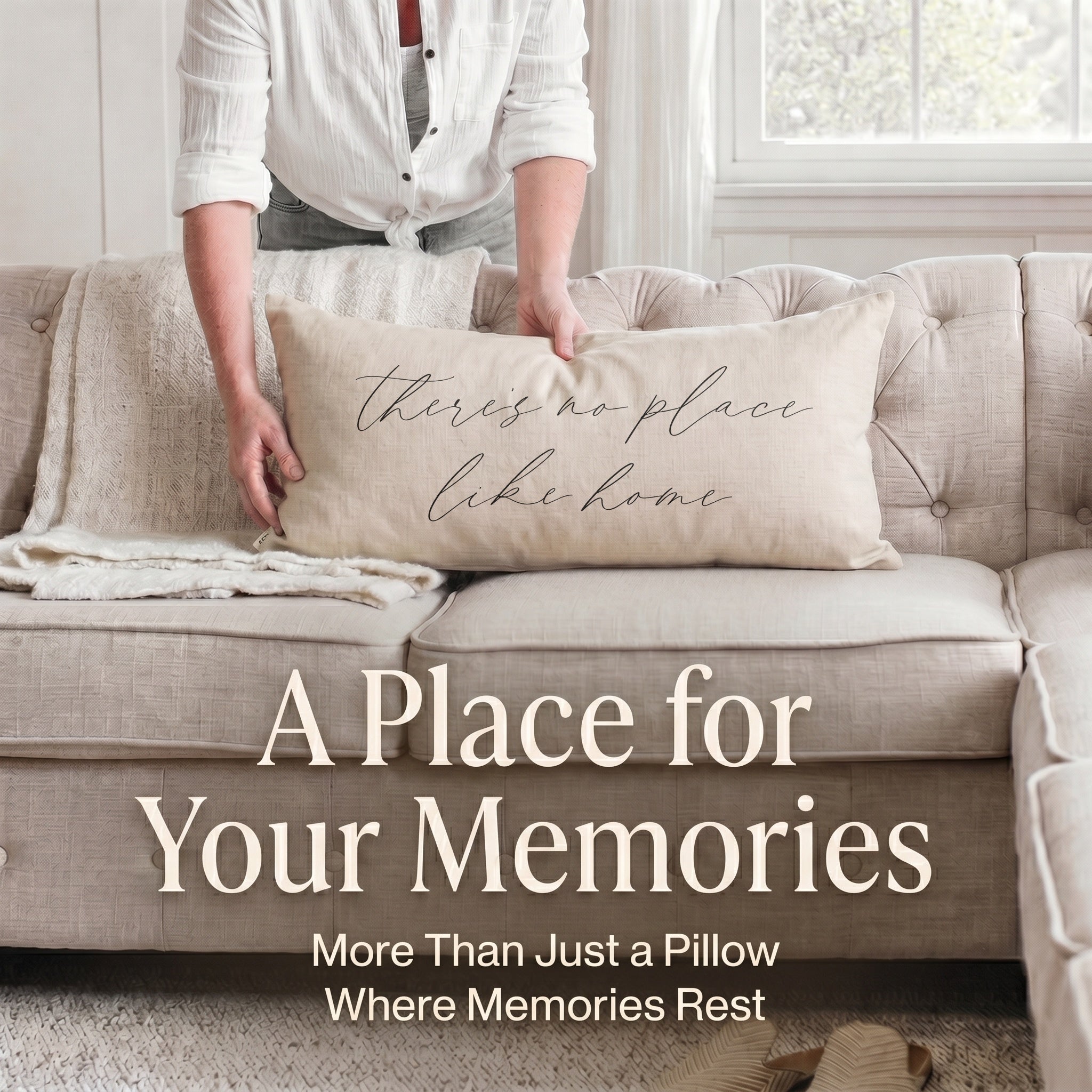 Lumbar Pillows - There's No Place Like Home