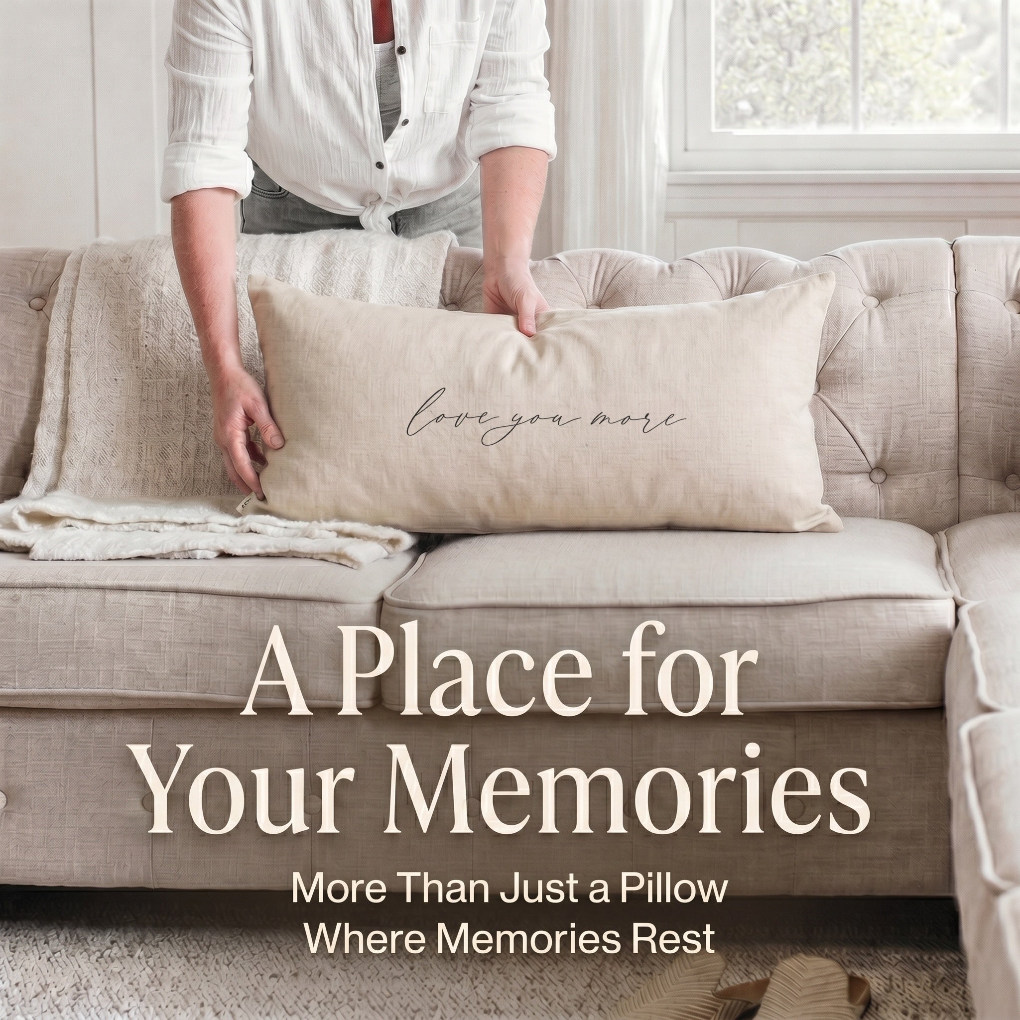 Lumbar Pillows - Love You More