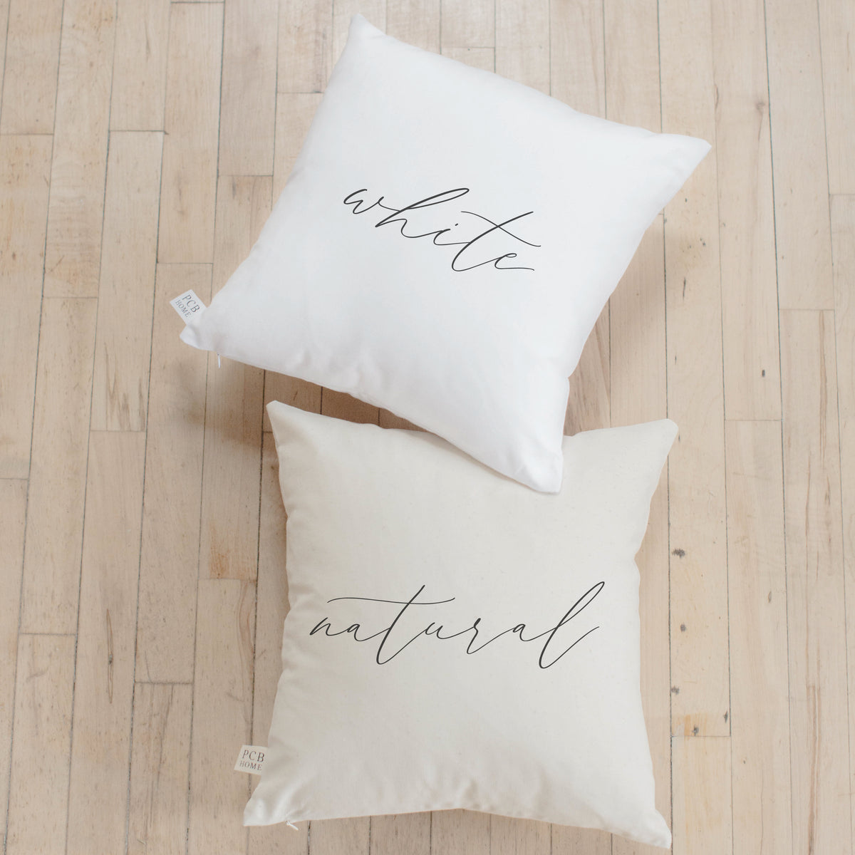 Throw Pillows - Floral Alphabet