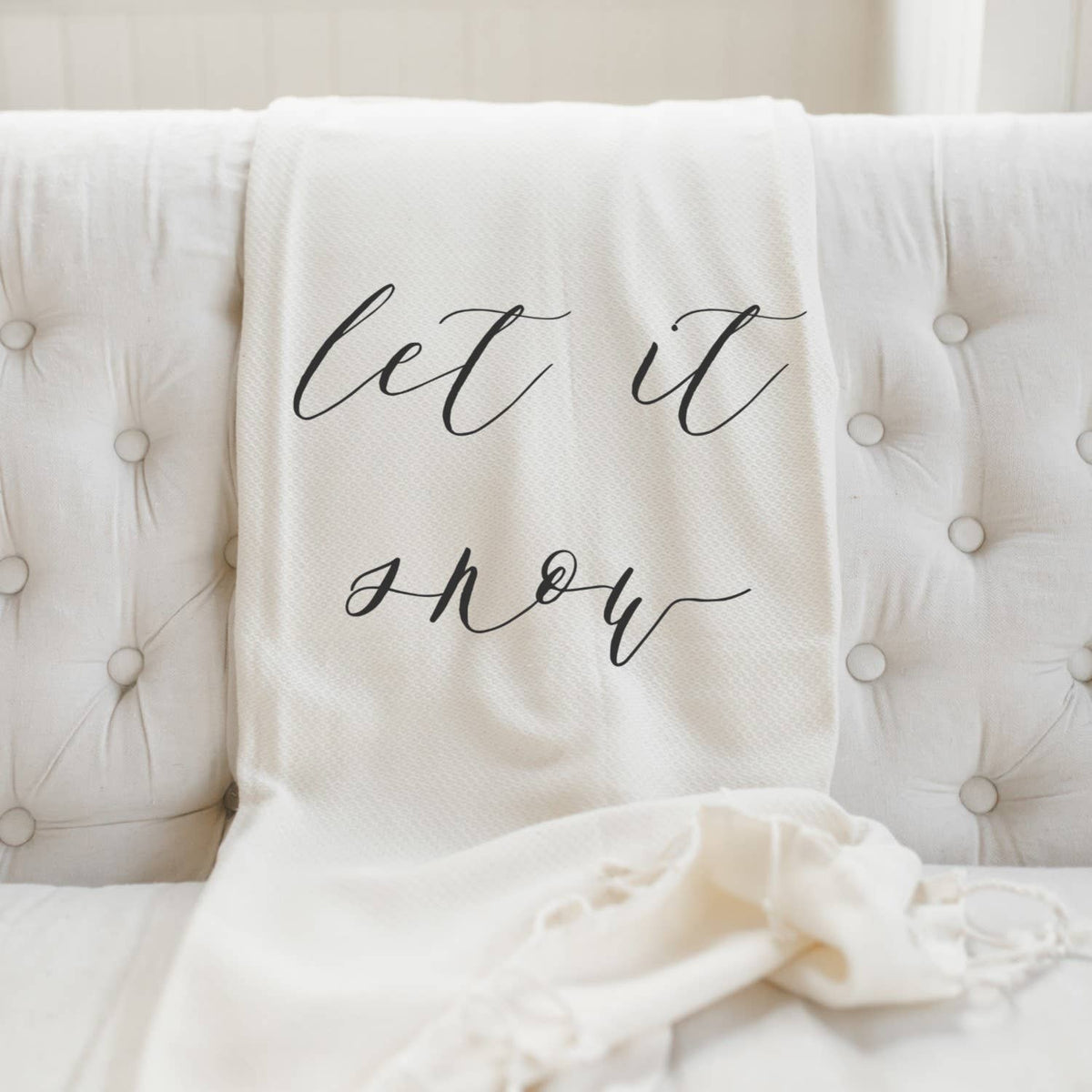Throw Blankets - Let It Snow