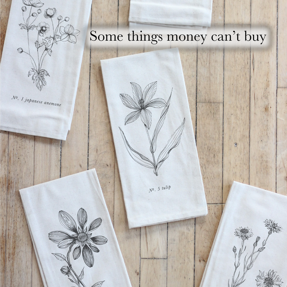 Tea Towel - Meet Me Under the Mistletoe Watercolor