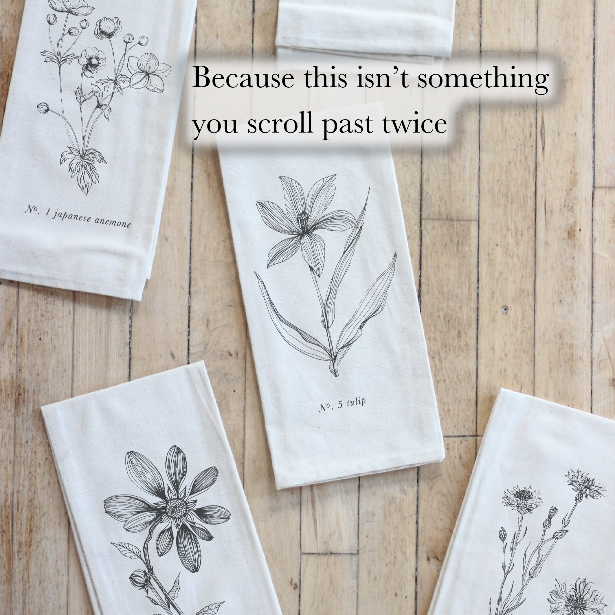 Tea Towel - Grateful
