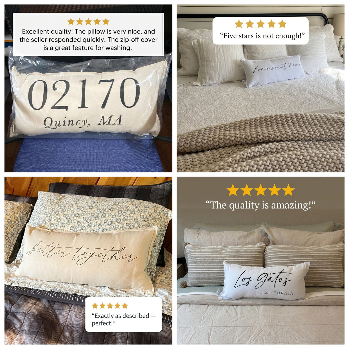 Lumbar Pillows - Rejoice Rejoice Emmanuel