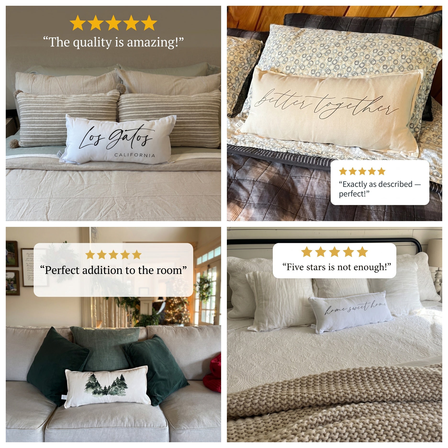 Lumbar Pillows - Choose Joy