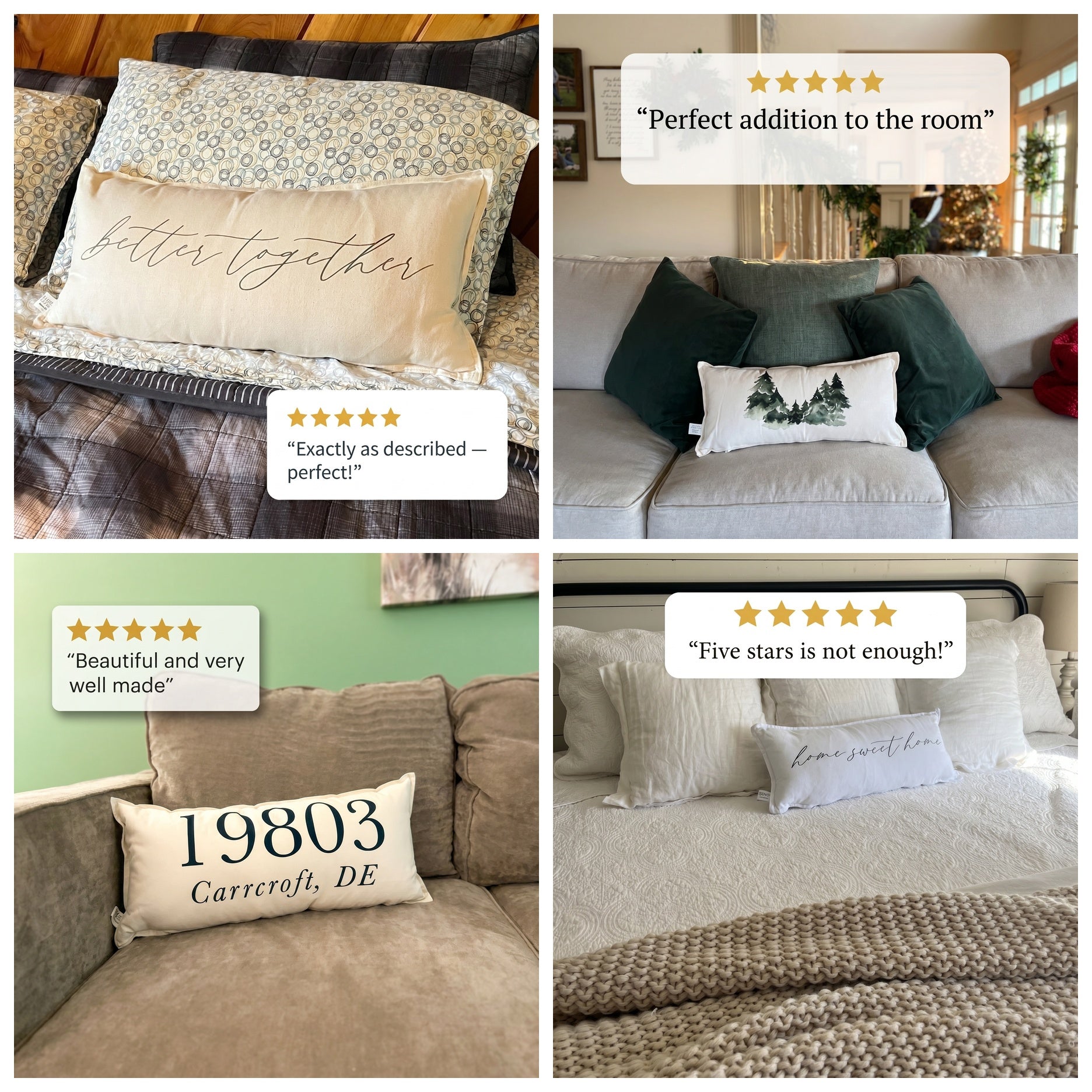 Lumbar Pillows - Tetelestai