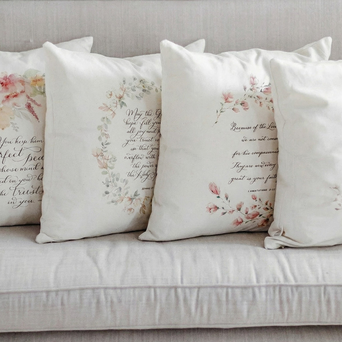 Let It Fall Maple Leaf Fall Throw Pillow