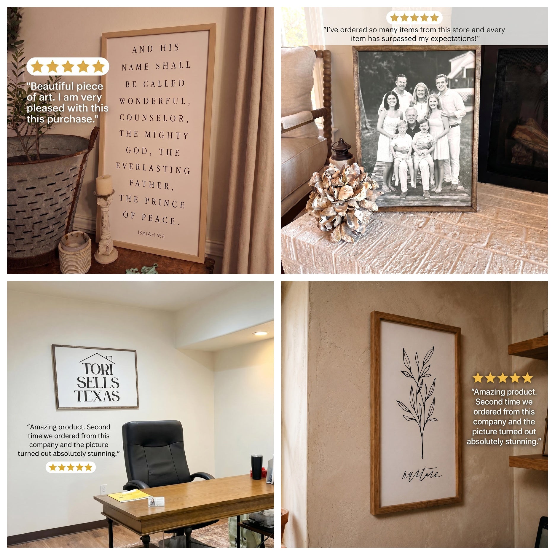 Wooden Frames - Choose Joy