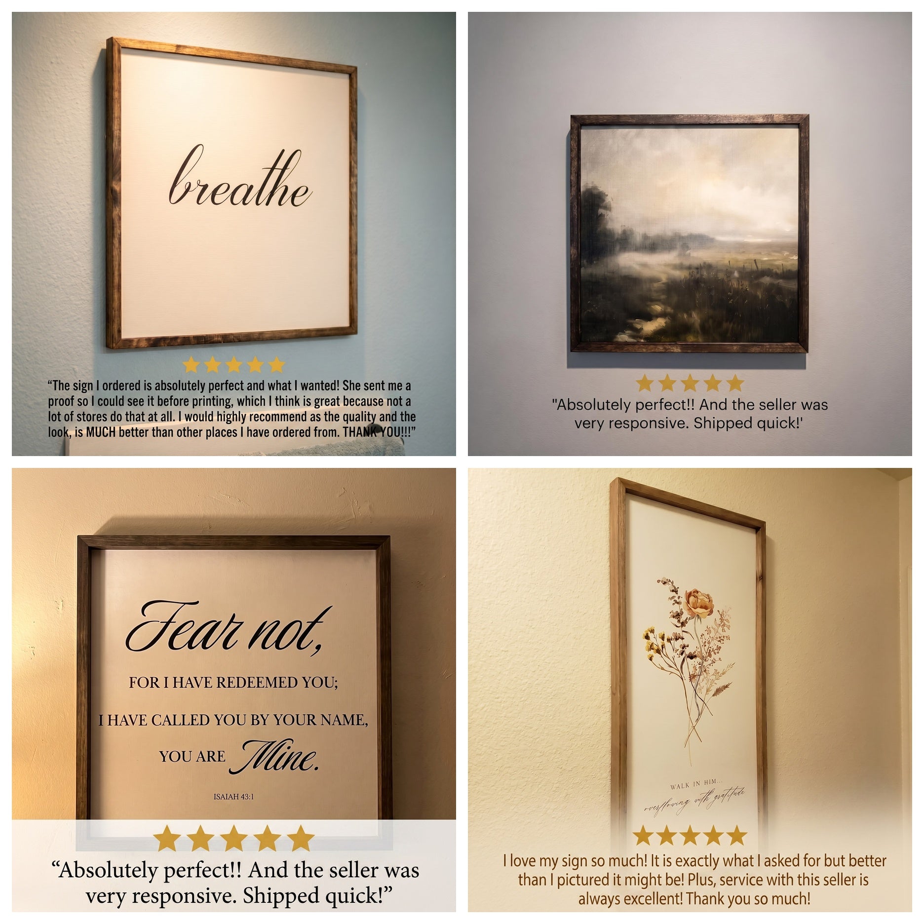 Wooden Frames - Ephesians 3