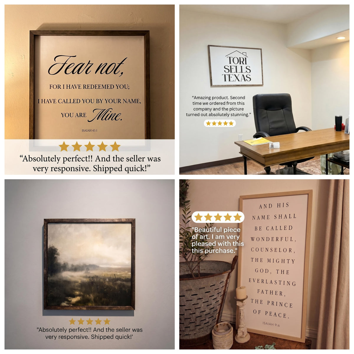 Wooden Frames - Give Thanks