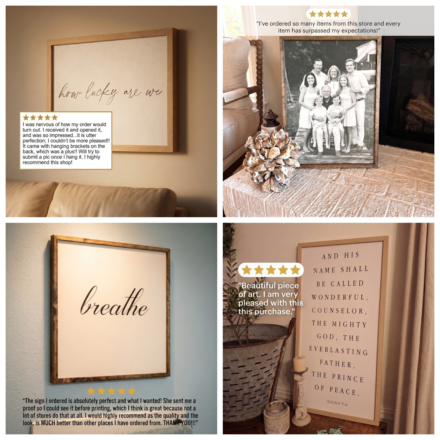 Wooden Frames - Soft days slow living
