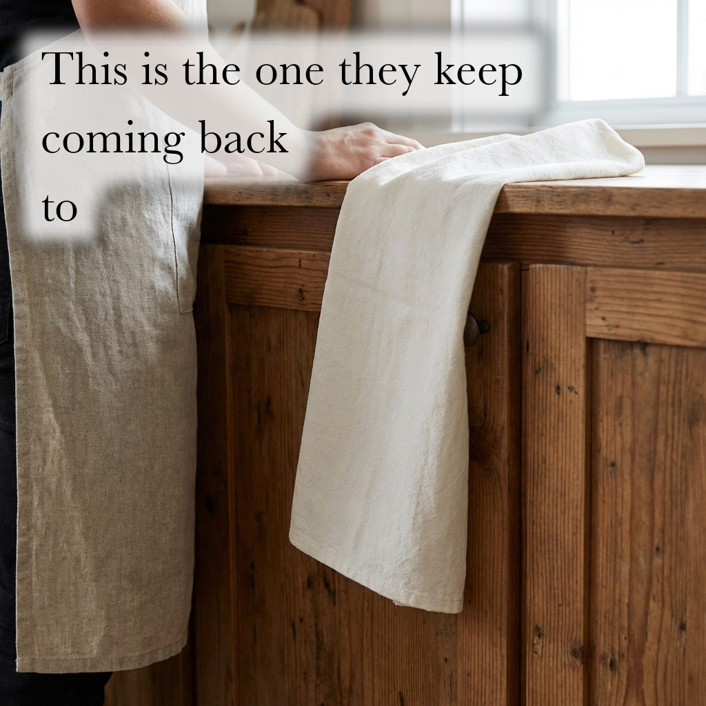 Tea Towel - O Come Let Us Adore Him