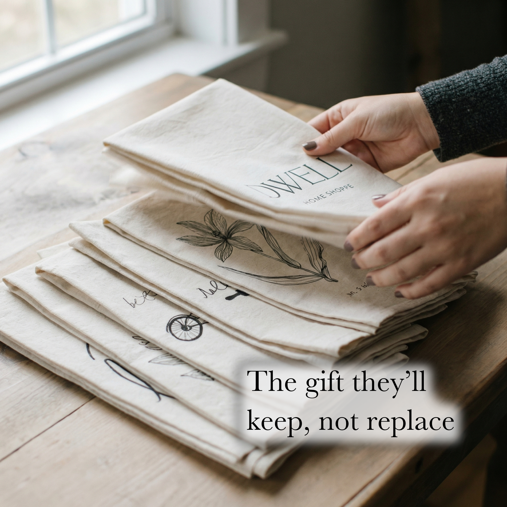 Tea Towel - Mr & Mrs