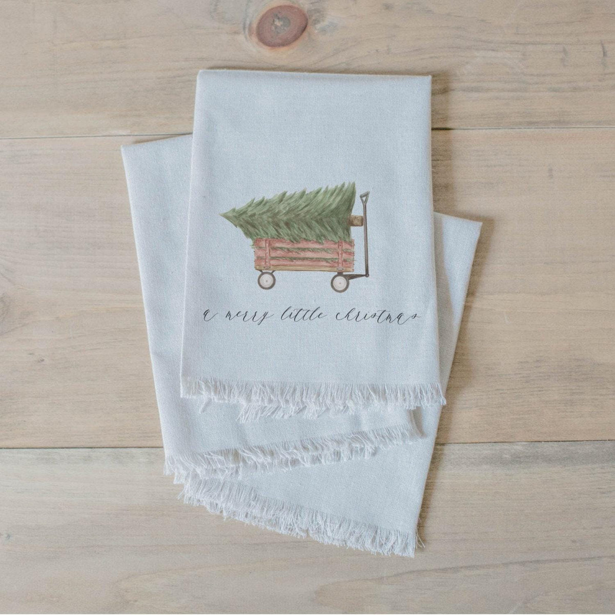Napkins - A Merry Little Christmas Watercolor