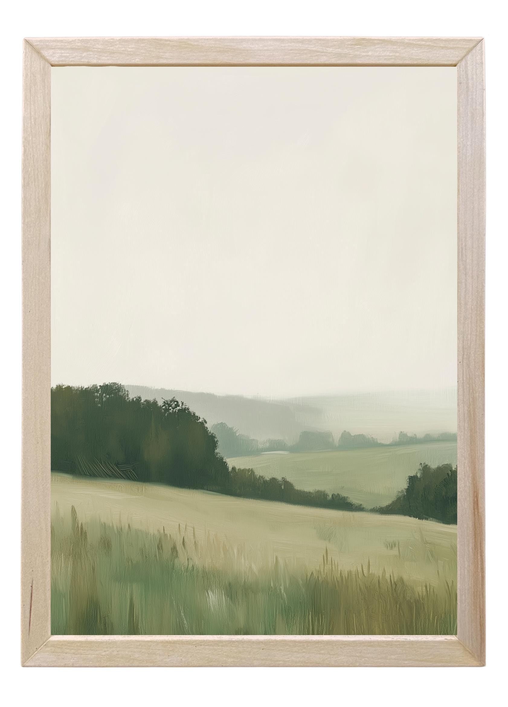 Wooden Frames - Hillside Pastures