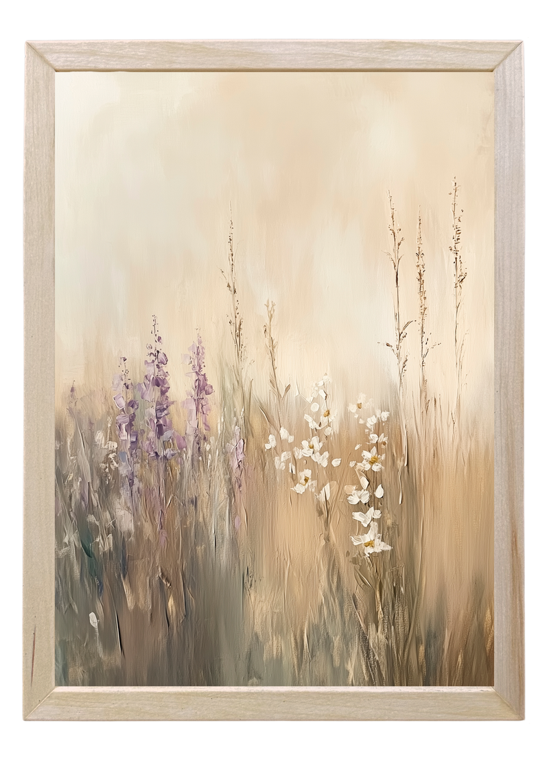 Lavender Wood Framed Print