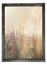 Lavender Wood Framed Print