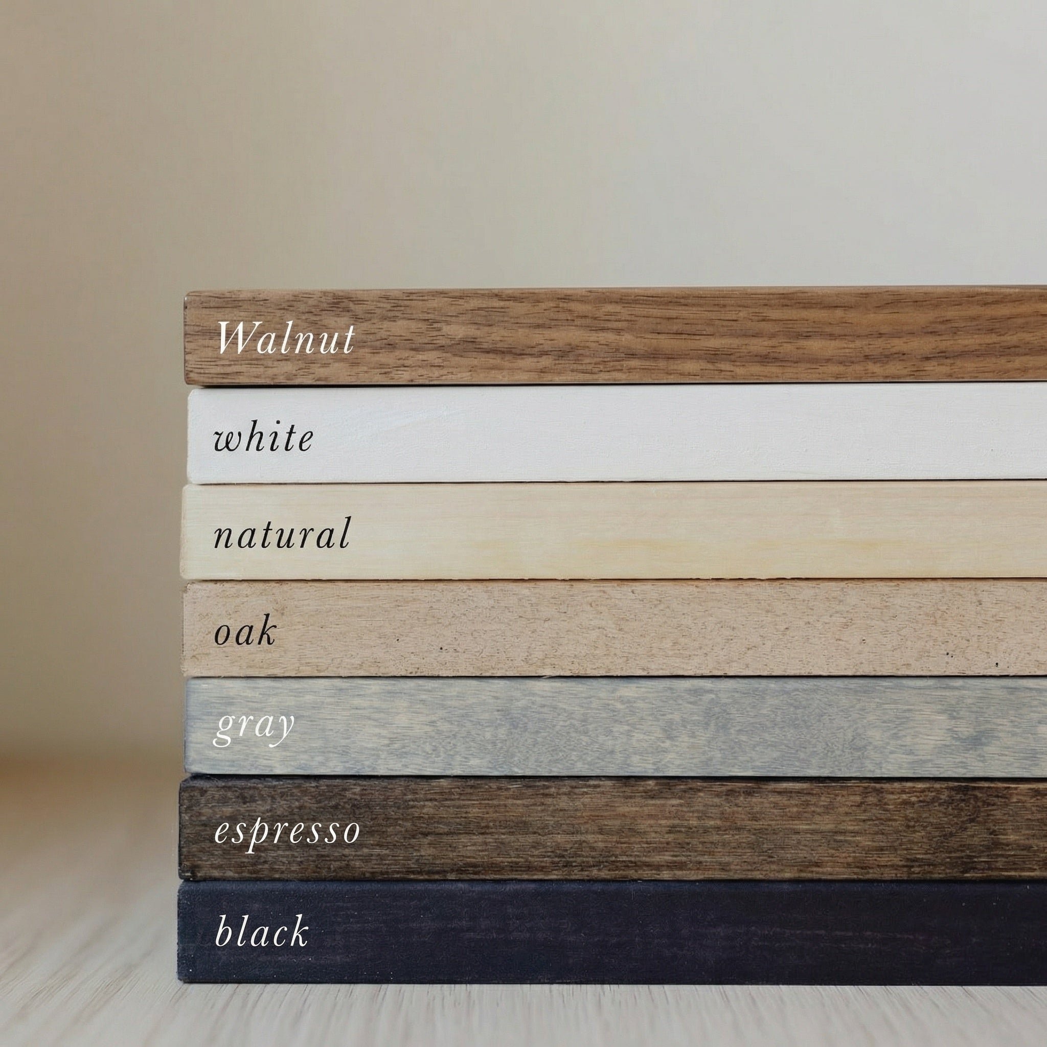 Wooden Frames - He First loved Wreath