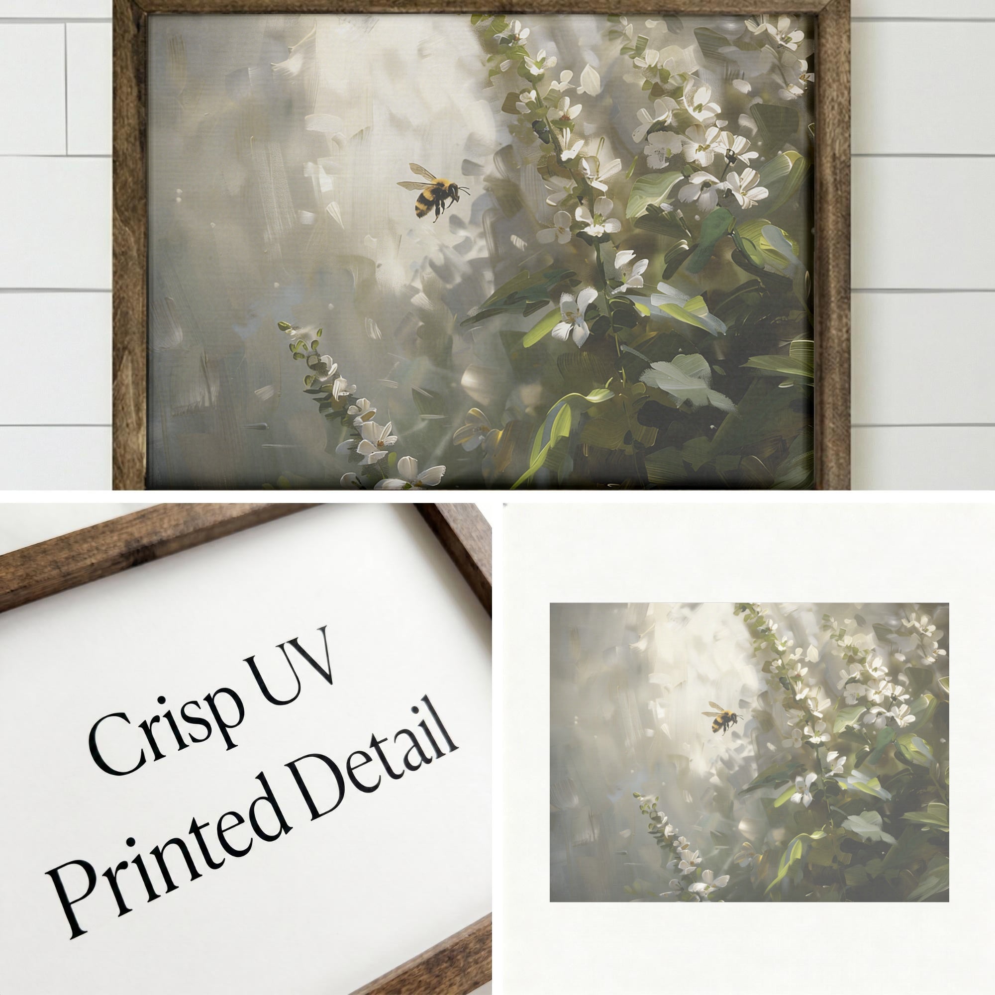 Wooden Frames - Bees Buzzing