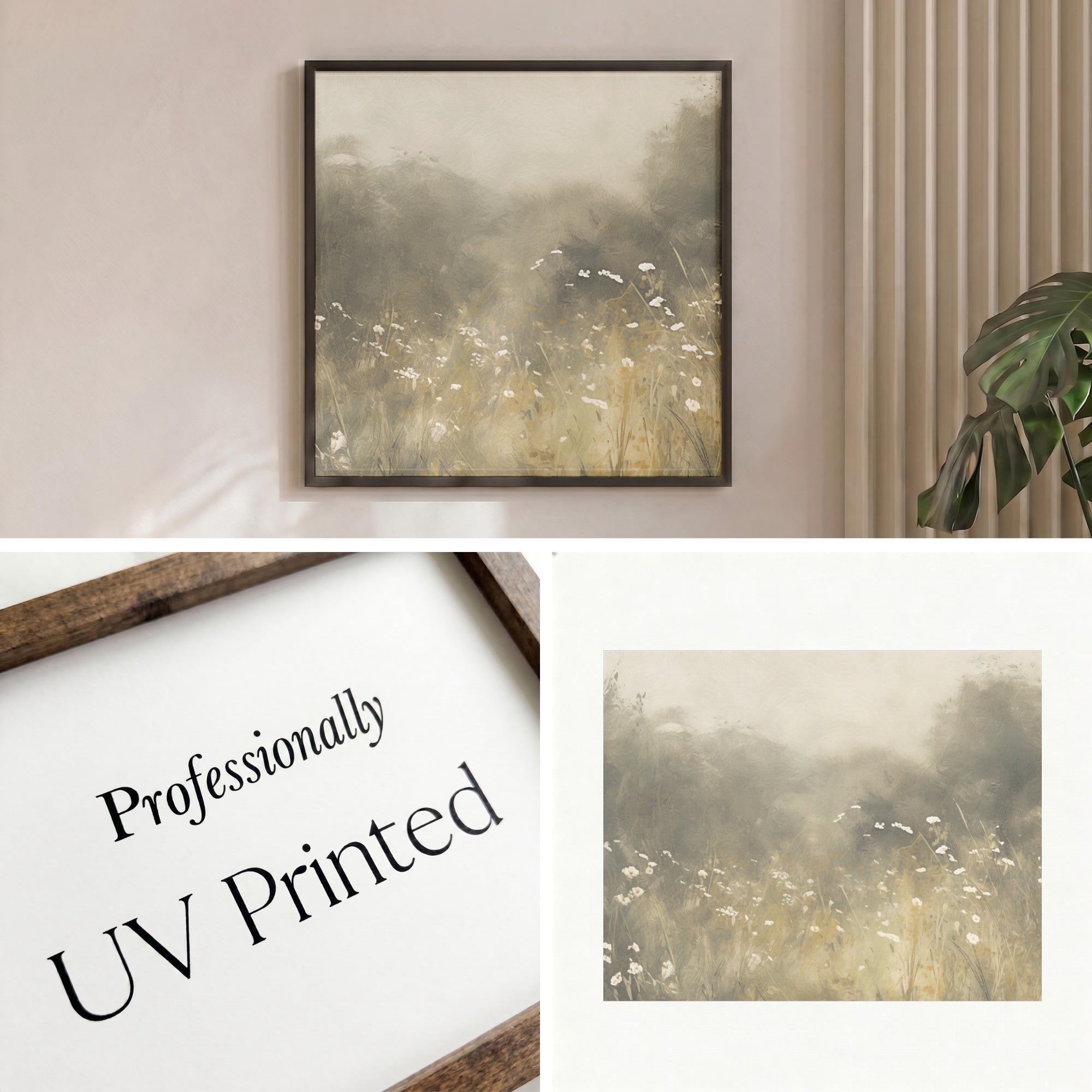 Wooden Frames - Dainty Wildflowers