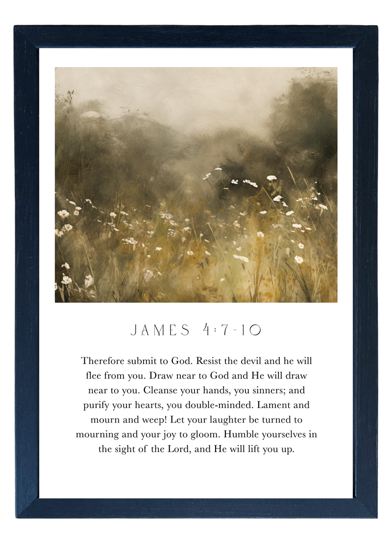 James 4 Wood Framed Print