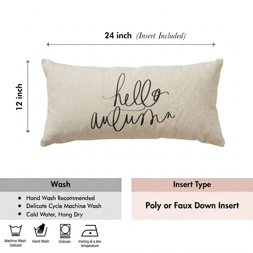 Lumbar Pillows - Hello Autumn