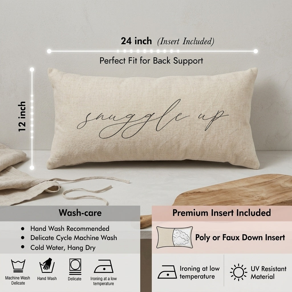 Lumbar Pillows - Snuggle Up